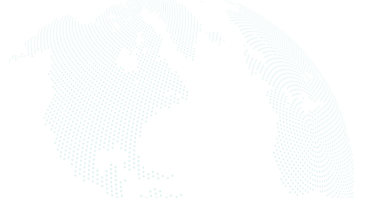 Dotted earth graphic